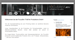 Desktop Screenshot of focusfilm.at